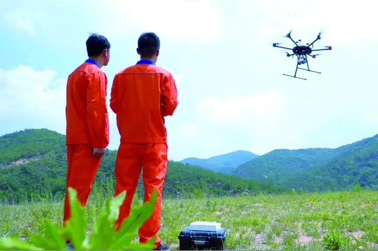 志丹无人机倾斜摄影巡检拍摄